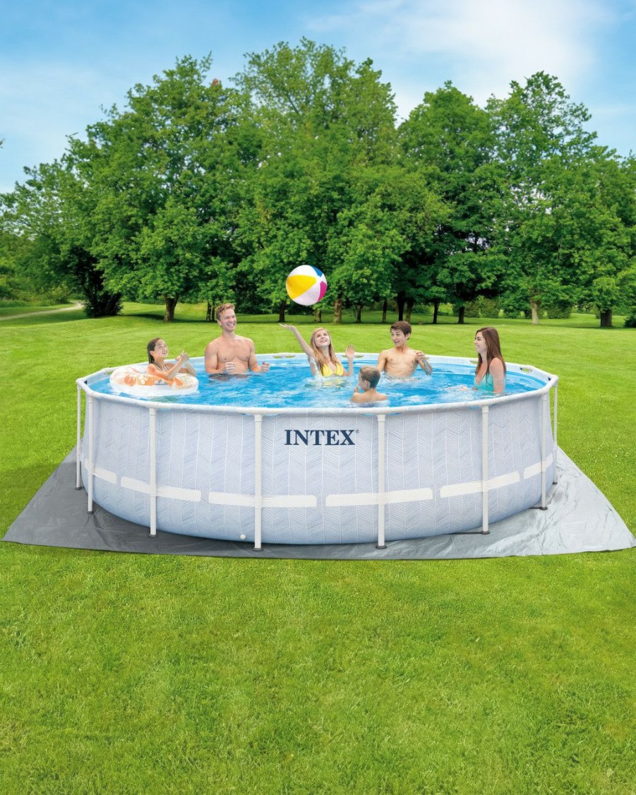 Above Ground Pools INTEX | Chevron Prism Frame™ Above Ground Pool Set - 16' X 48"