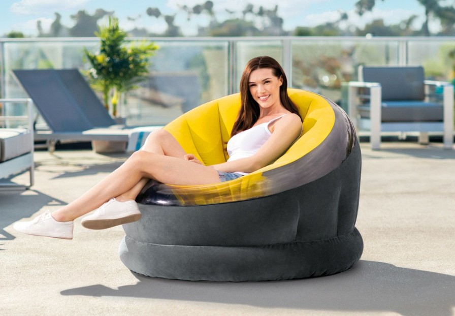 Air Furniture INTEX | Empire Chair Indoor / Outdoor Inflatable Lounger - Assortment