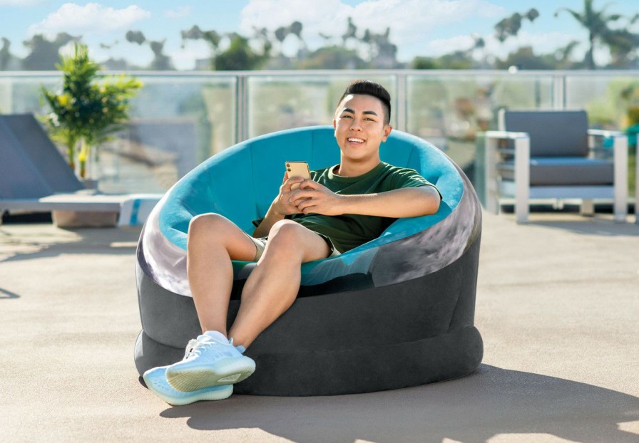 Air Furniture INTEX | Empire Chair Indoor / Outdoor Inflatable Lounger - Assortment