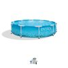 Above Ground Pools INTEX | Beachside Metal Frame 10' X 30" Above Ground Pool W/ Filter Pump