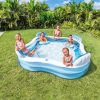 Above Ground Pools INTEX | Swim Center® Square Inflatable Family Lounge Pool