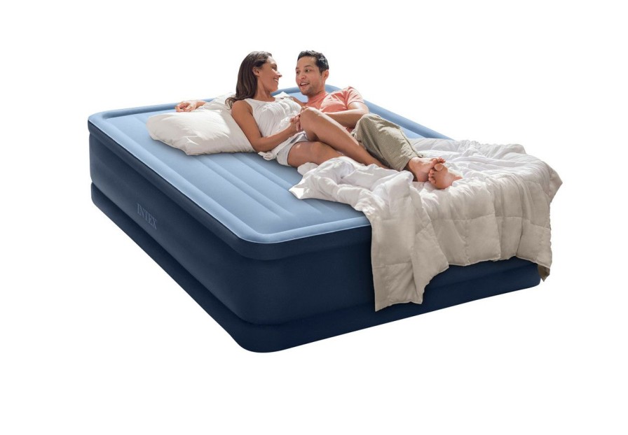 Air Mattresses INTEX | Dream Support Air Mattress 20" Queen W/ Built-In Electric Pump