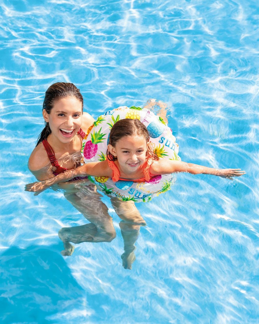 Floats & Toys INTEX | Lively Print Inflatable Swim Rings - Assortment