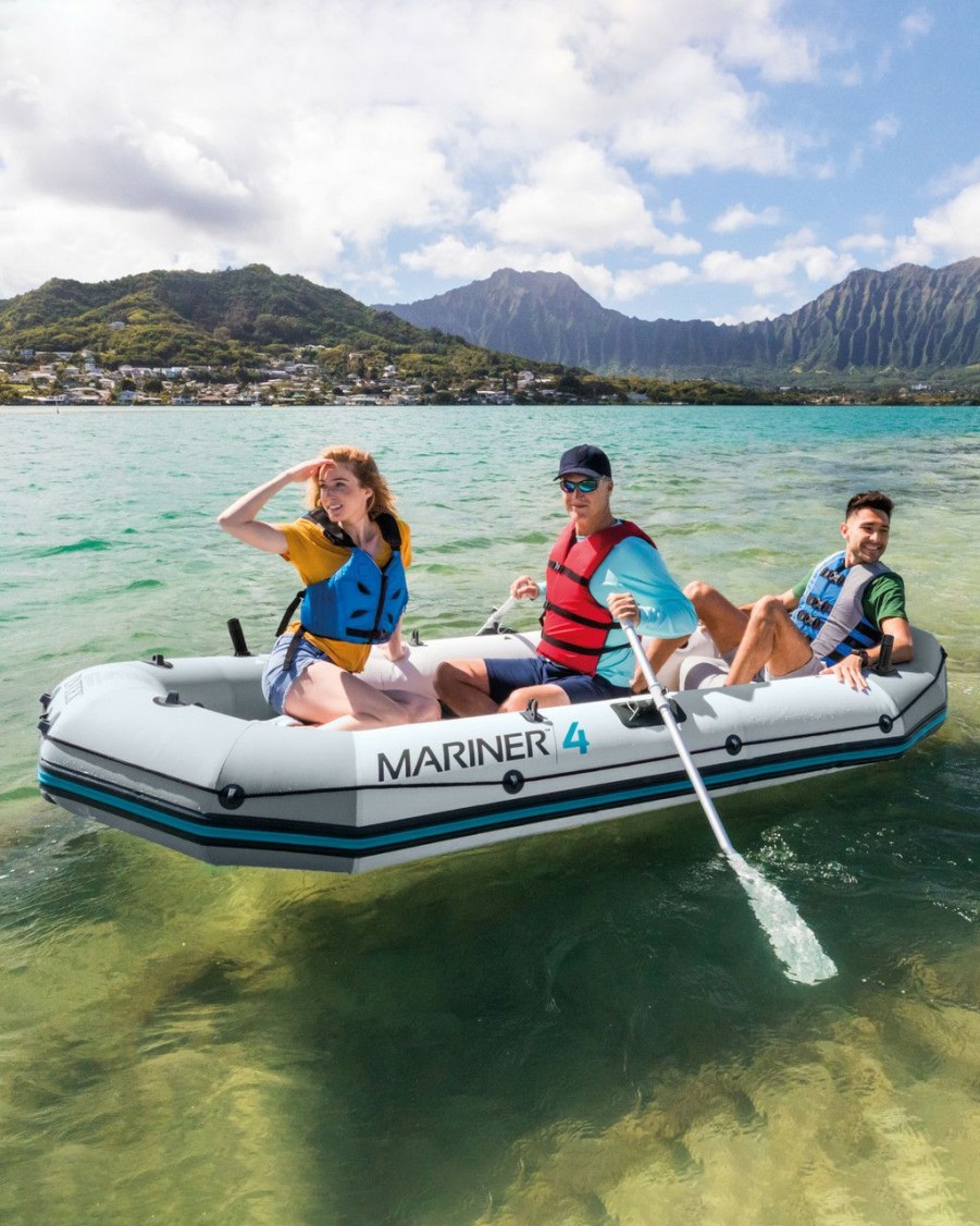 Sporting Goods INTEX | Mariner™ 4 Inflatable Boat Set - 4 Person