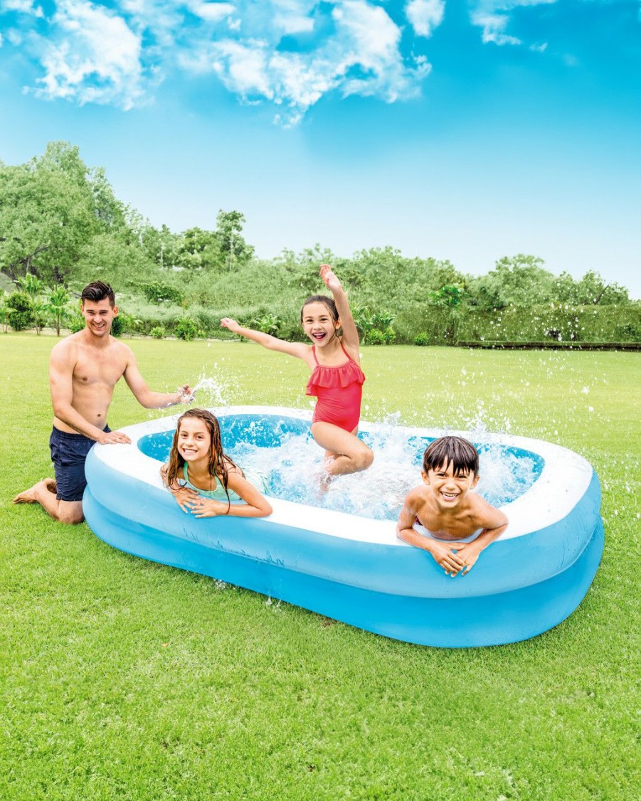 Above Ground Pools INTEX | Swim Center® Inflatable Family Pool - Blue