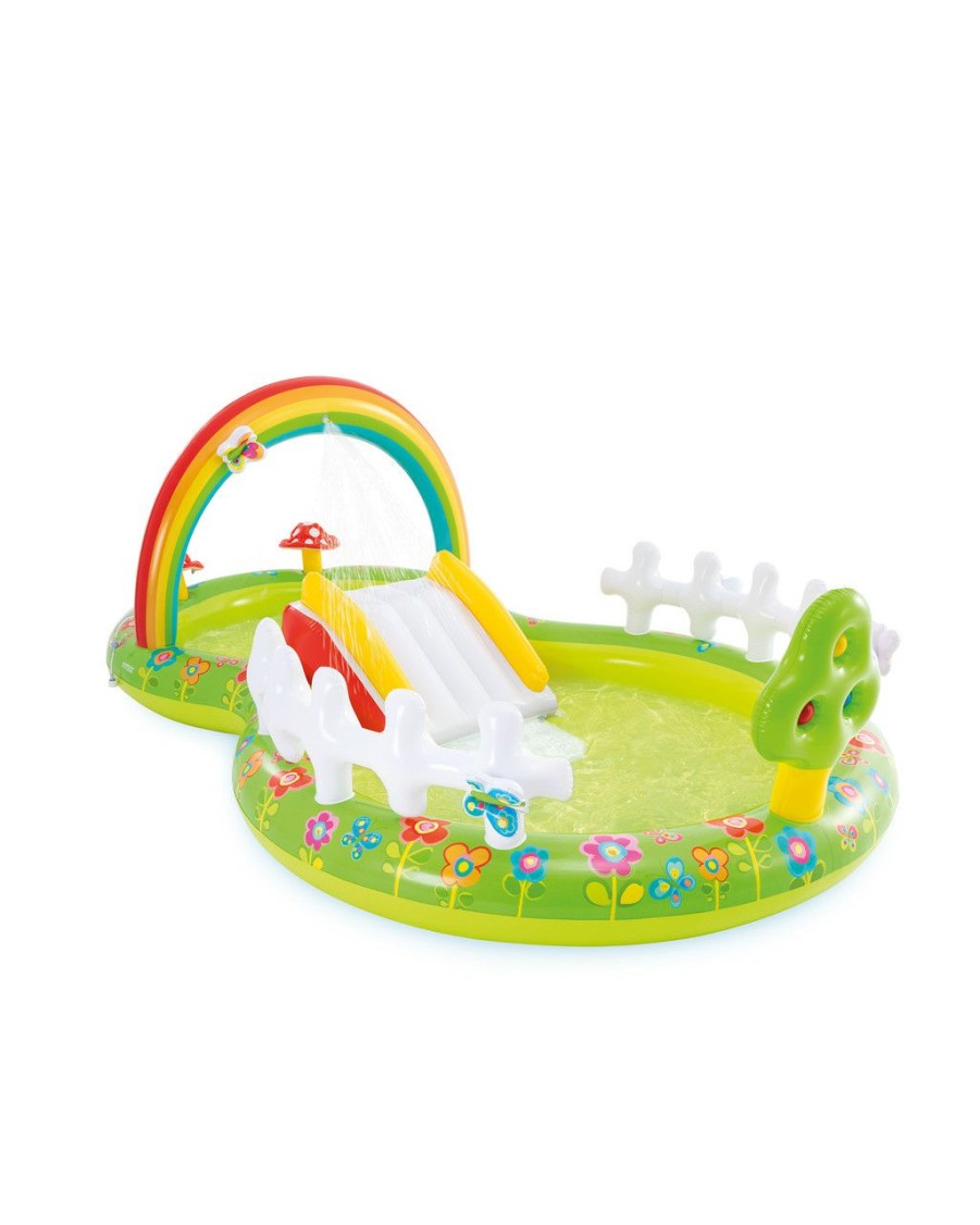 Floats & Toys INTEX | My Garden Inflatable Play Center W/ Slide