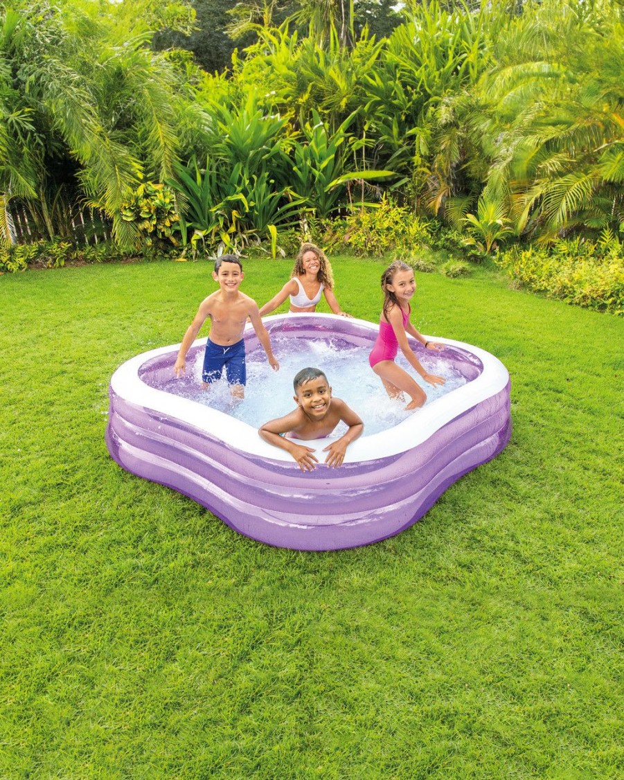 Above Ground Pools INTEX | Swim Center® Beach Wave Inflatable Pool