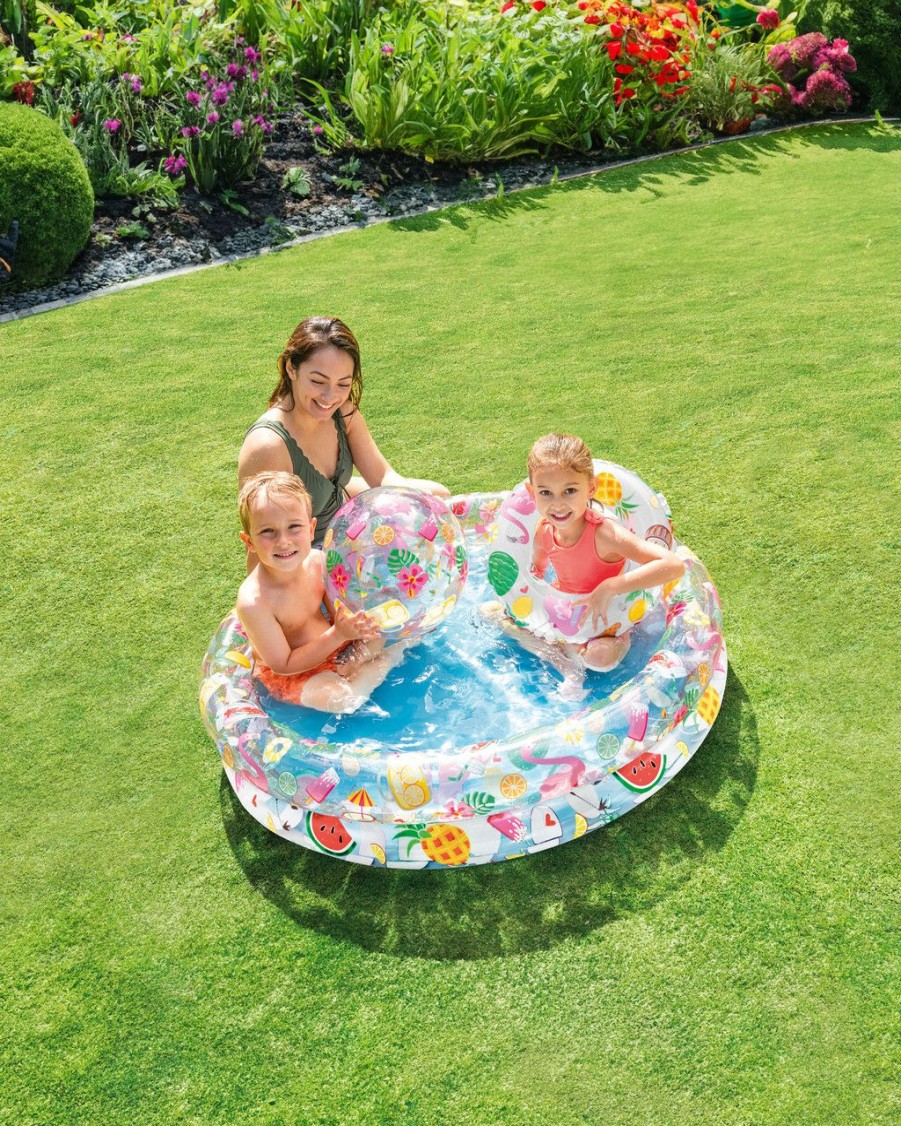 Above Ground Pools INTEX | Just So Fruity Inflatable Kiddie Pool Set