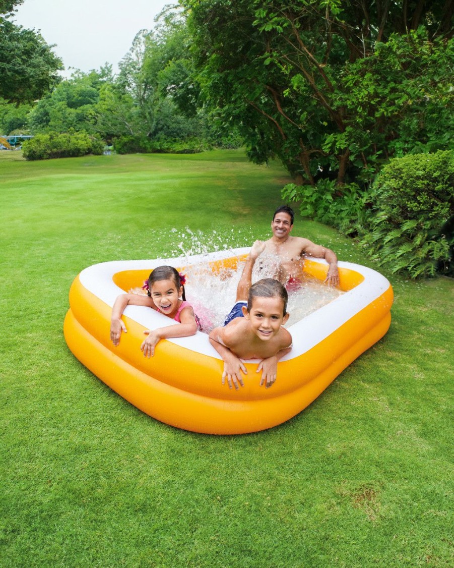 Above Ground Pools INTEX | Swim Center® Mandarin Inflatable Family Pool