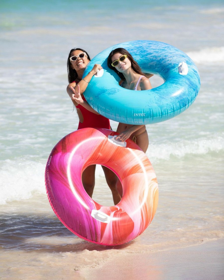 Floats & Toys INTEX | Waves Of Nature Inflatable Swim Tubes - Assortment