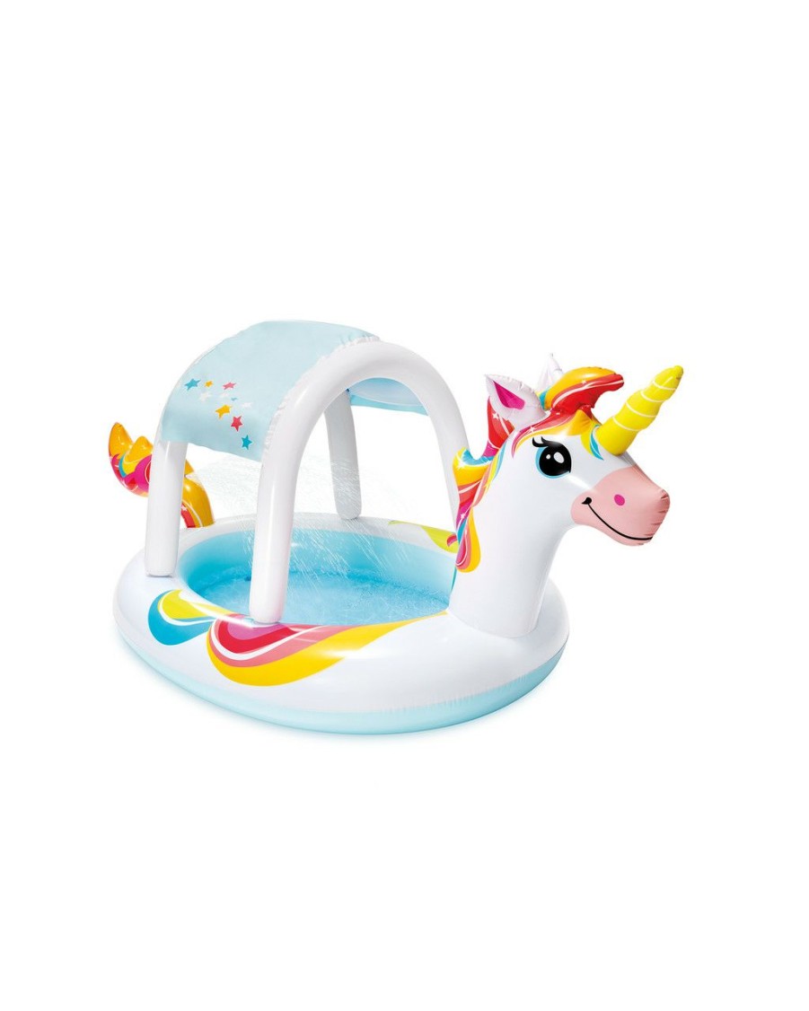 Above Ground Pools INTEX | Unicorn Inflatable Spray Kiddie Pool