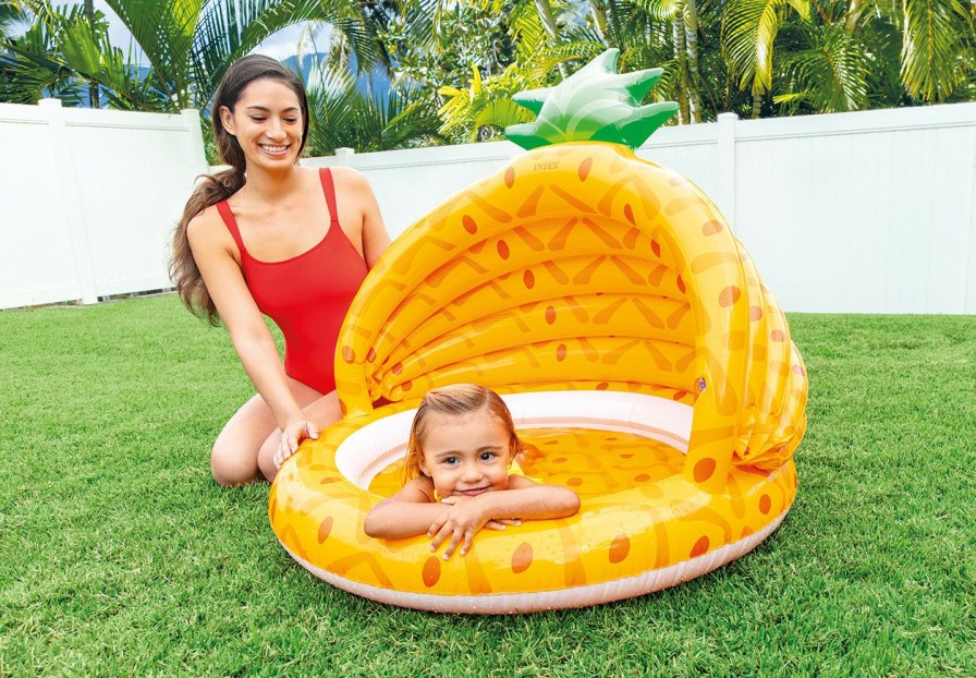 Above Ground Pools INTEX | Pineapple Inflatable Kiddie Pool