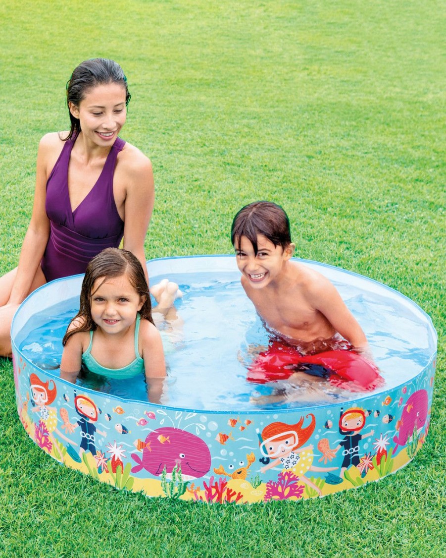 Above Ground Pools INTEX | Snapset® Snorkel Fun Kiddie Pool - 4' X 10"