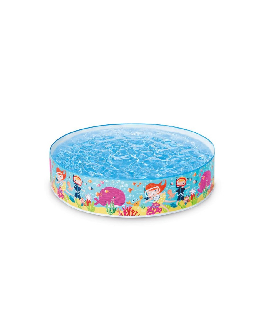 Above Ground Pools INTEX | Snapset® Snorkel Fun Kiddie Pool - 4' X 10"