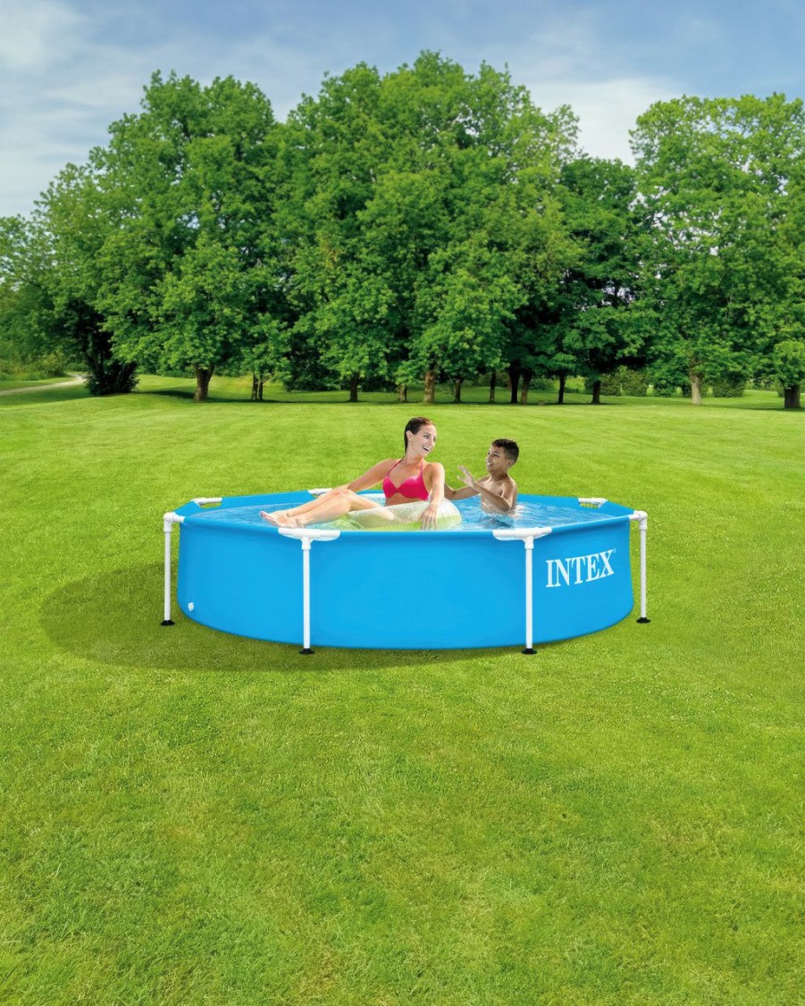 Above Ground Pools INTEX | Metal Frame 8' X 20" Above Ground Pool