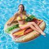 Floats & Toys INTEX | Juicy Hamburger Inflatable Pool Island Float