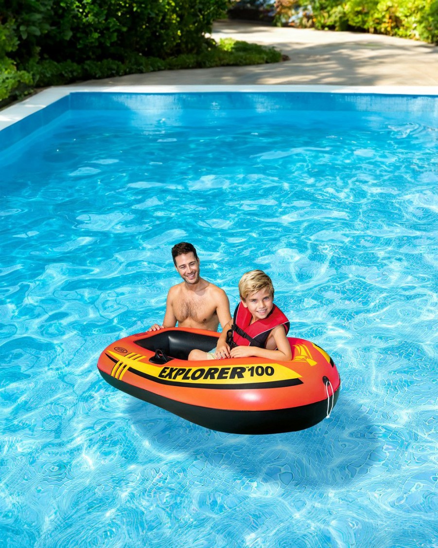 Floats & Toys INTEX | Explorer™ 100 Inflatable Boat - 1 Person (Boat Only)