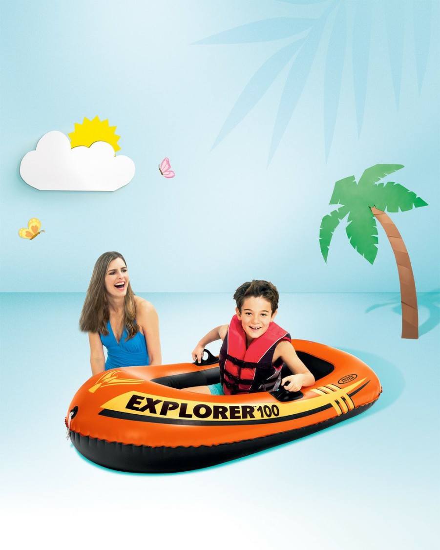 Floats & Toys INTEX | Explorer™ 100 Inflatable Boat - 1 Person (Boat Only)