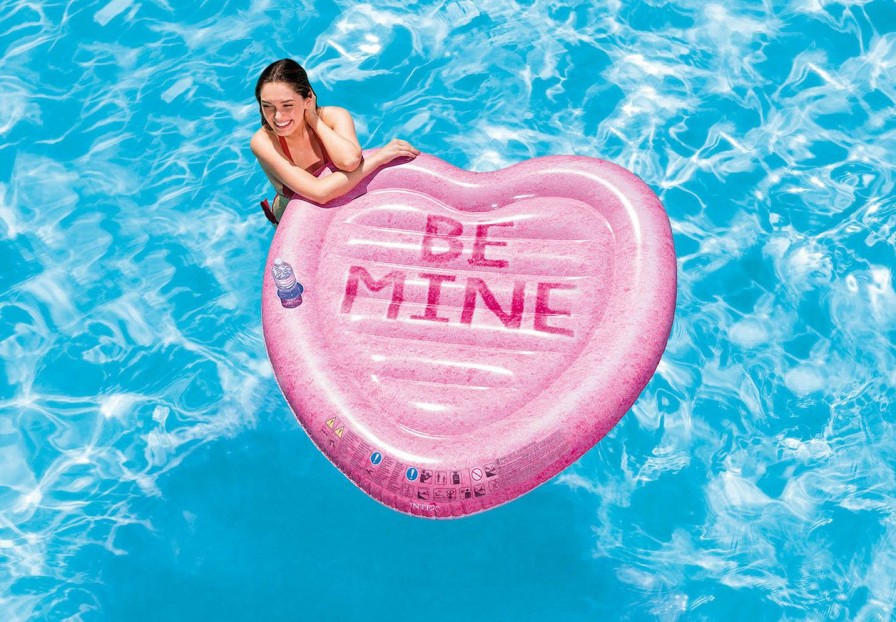 Floats & Toys INTEX | Candy Heart Inflatable Pool Island Float