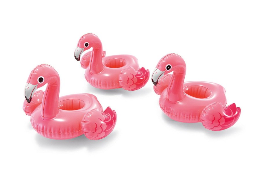 Floats & Toys INTEX | Flamingo Inflatable Drink Floaties - 3 Pack