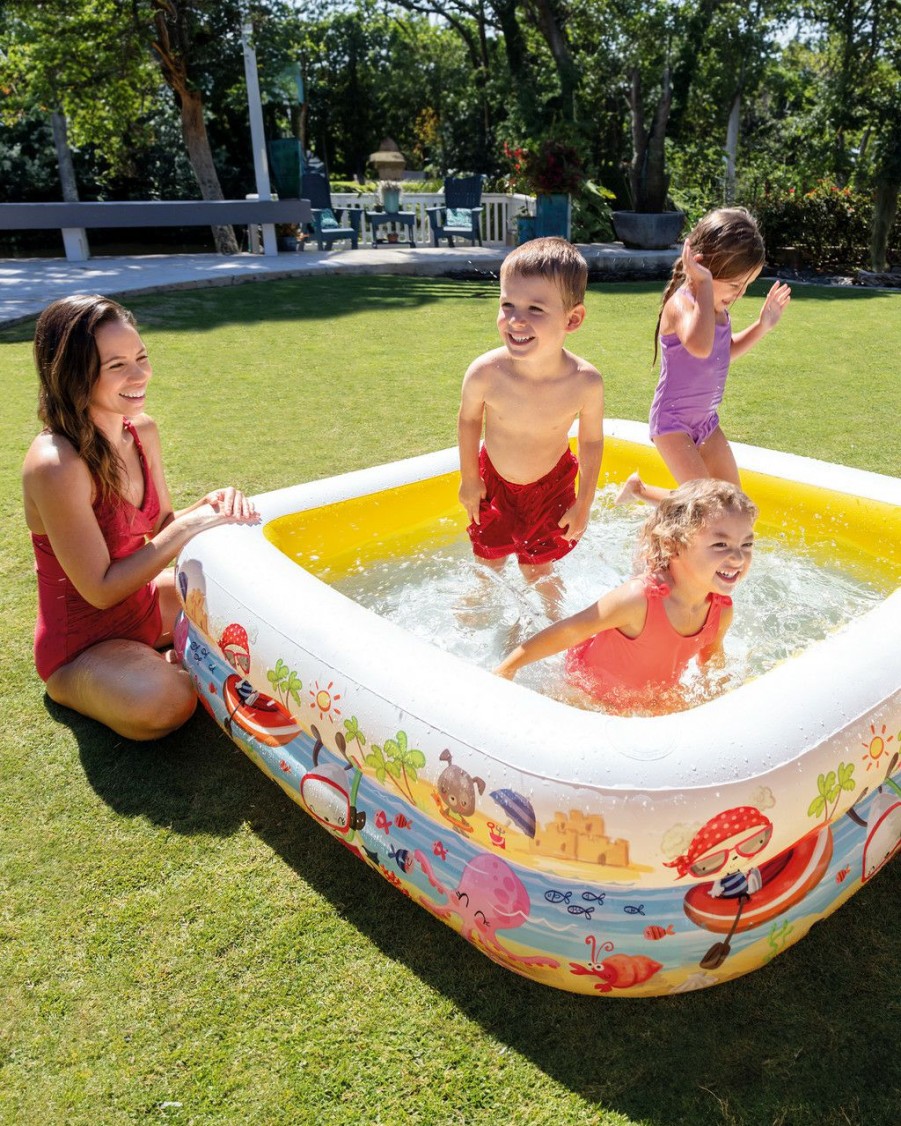 Above Ground Pools INTEX | Sun Shade Inflatable Kiddie Pool