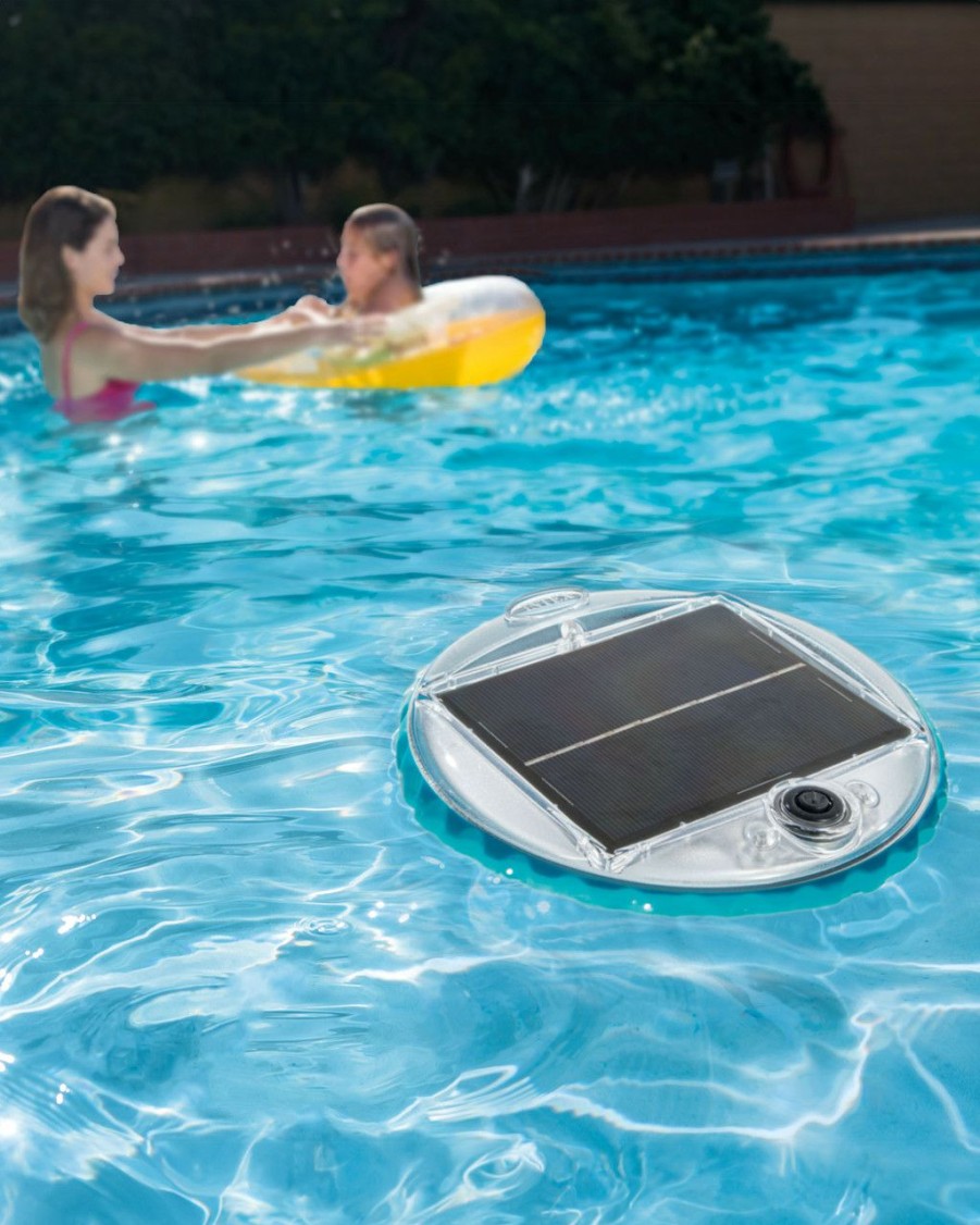 Above Ground Pools INTEX | Solar-Powered Led Floating Pool Light