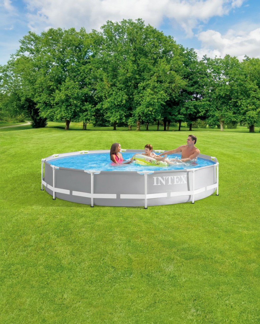 Above Ground Pools INTEX | Prism Frame™ 12' X 30" Above Ground Pool (Filter Pump Not Included)