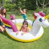 Above Ground Pools INTEX | Mystic Unicorn Inflatable Spray Kiddie Pool