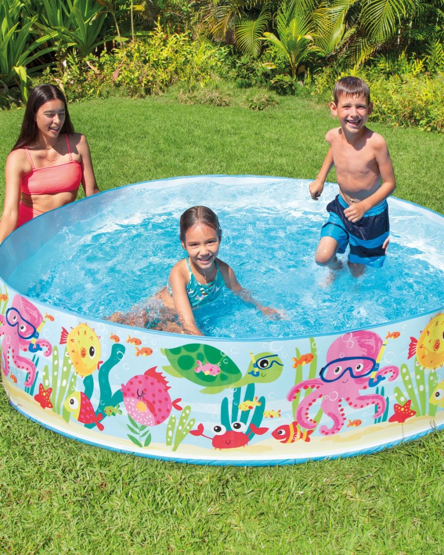 Above Ground Pools INTEX | Snapset® Ocean Play Pool - 6' X 15"