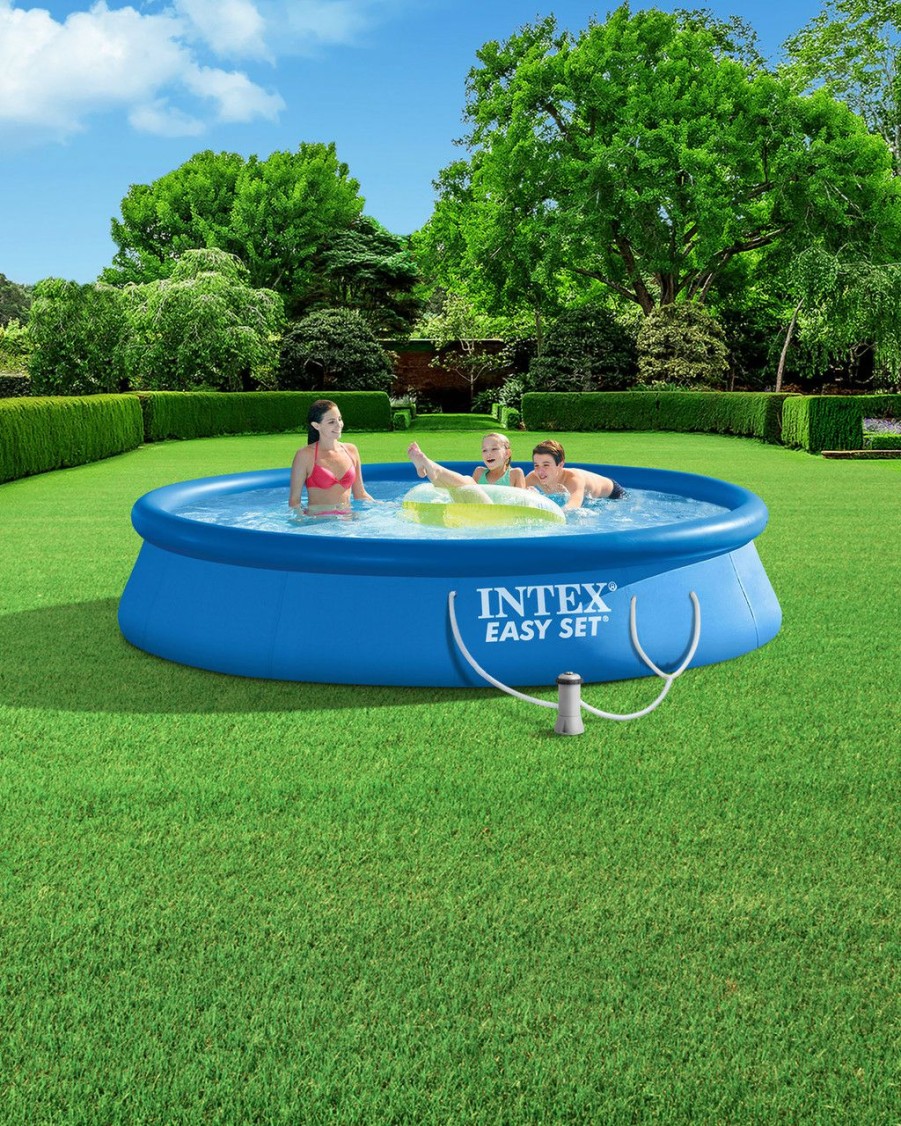 Above Ground Pools INTEX | Easy Set® 13' X 33" Inflatable Pool W/ Filter Pump