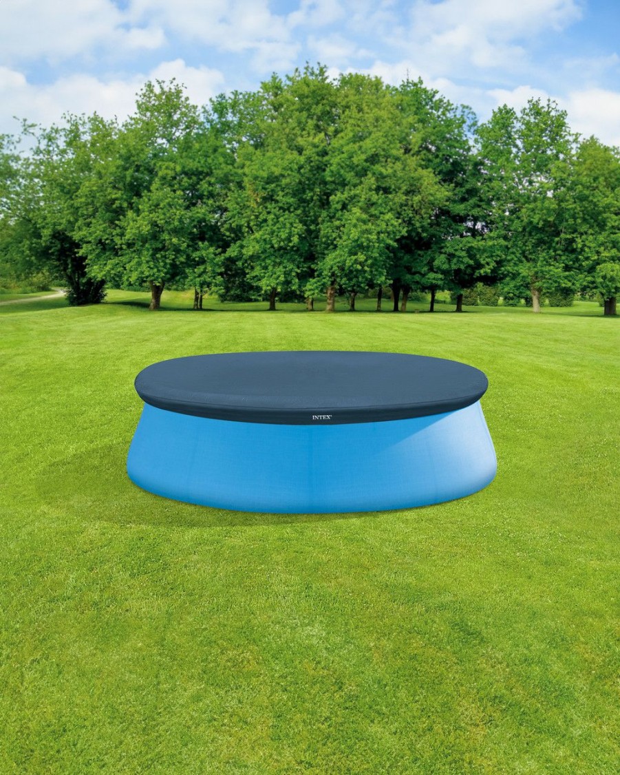 Above Ground Pools INTEX | Pool Cover For 8' Easy Set Swimming Pools