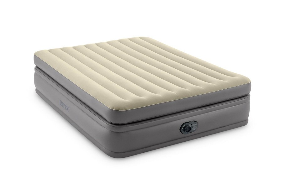 Air Mattresses INTEX | Dura-Beam® Plus Prime Comfort Air Mattress 20" Queen W/ Built-In Electric Pump