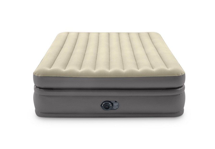 Air Mattresses INTEX | Dura-Beam® Plus Prime Comfort Air Mattress 20" Queen W/ Built-In Electric Pump