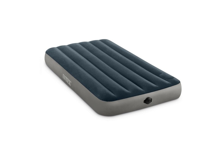 Air Mattresses INTEX | Dura-Beam® Standard Air Mattress 10" Twin W/ Built-In Battery Pump