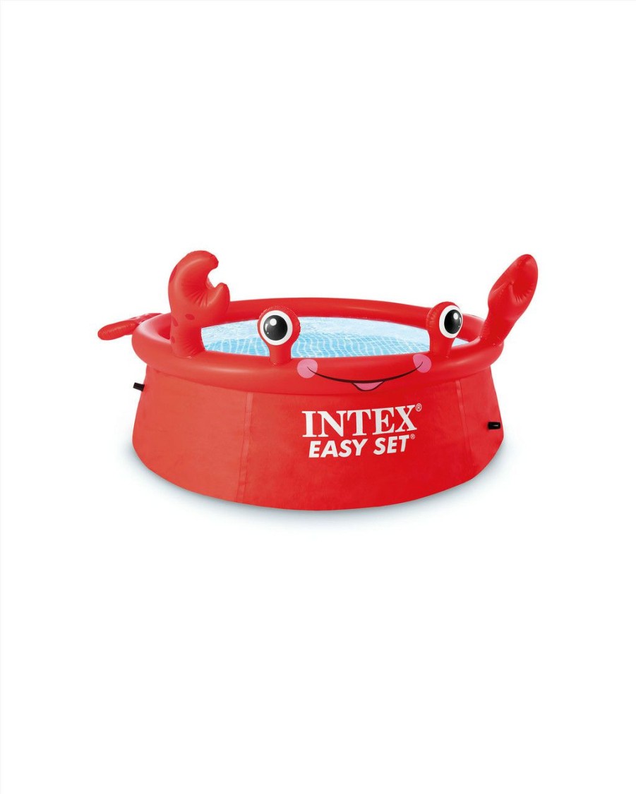 Above Ground Pools INTEX | Easy Set® Happy Crab Inflatable Pool