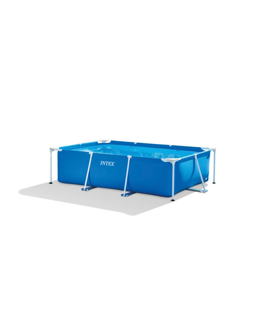 Above Ground Pools INTEX | Rectangular Frame Above Ground Pool - 9'10" X 6'6¾" X 29½"