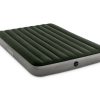 Air Mattresses INTEX | Dura-Beam® Standard Prestige Air Mattress 10" Queen W/ Hand-Held Battery Pump