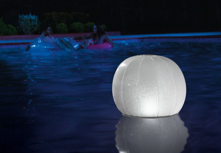 Above Ground Pools INTEX | Led Floating Globe Pool Light