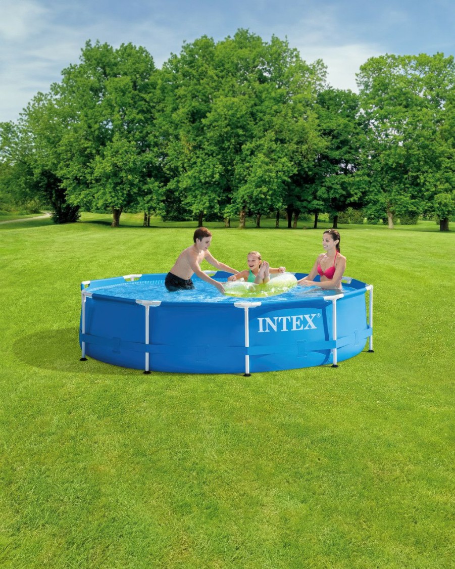 Above Ground Pools INTEX | Metal Frame 10' X 30" Above Ground Pool