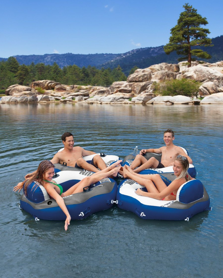 Sporting Goods INTEX | River Run™ Connect Inflatable Floating Lake Lounge