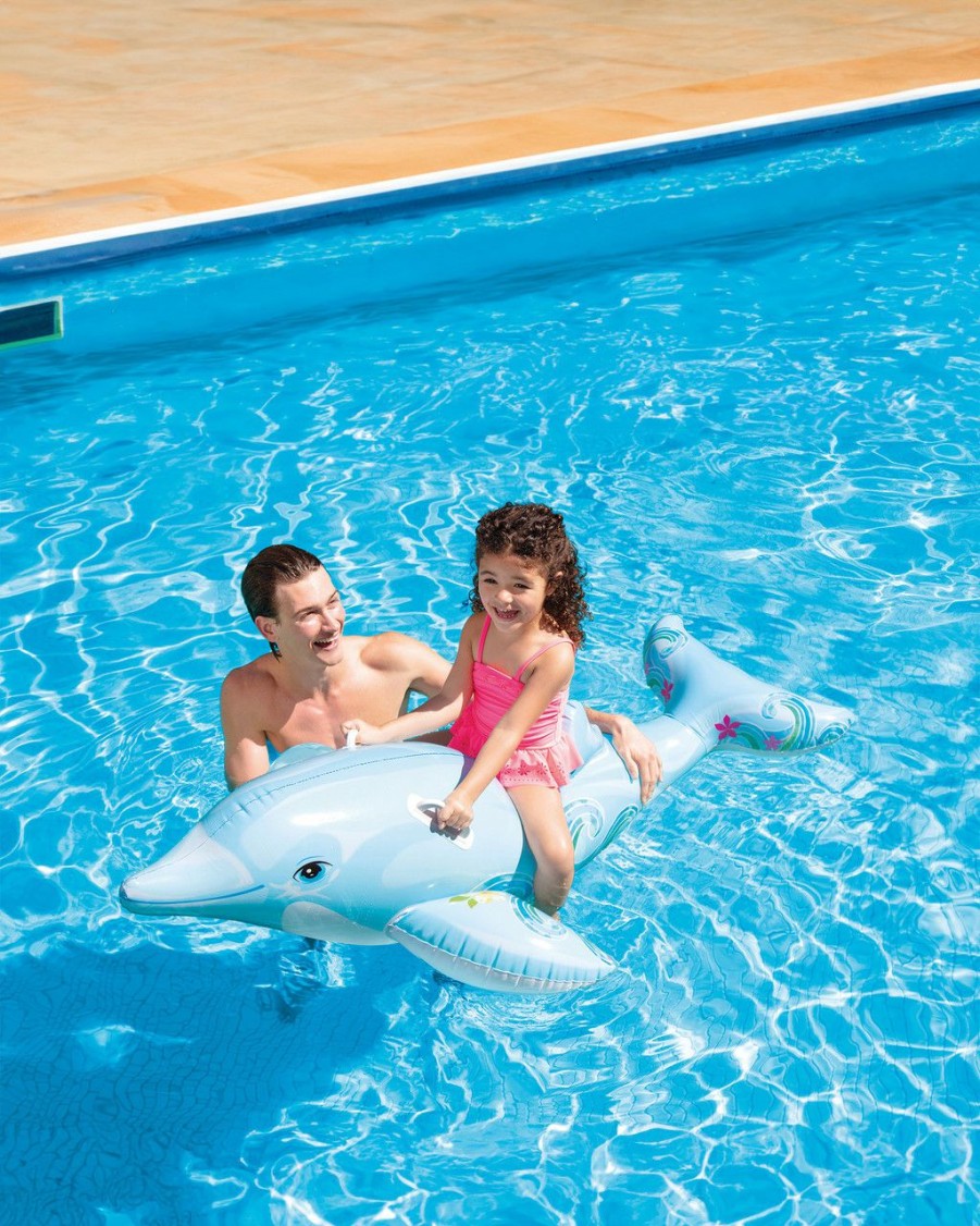 Floats & Toys INTEX | Lil' Dolphin Ride-On Inflatable Pool Float