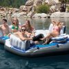 Sporting Goods INTEX | Blue Tropic Inflatable Lake Island Float