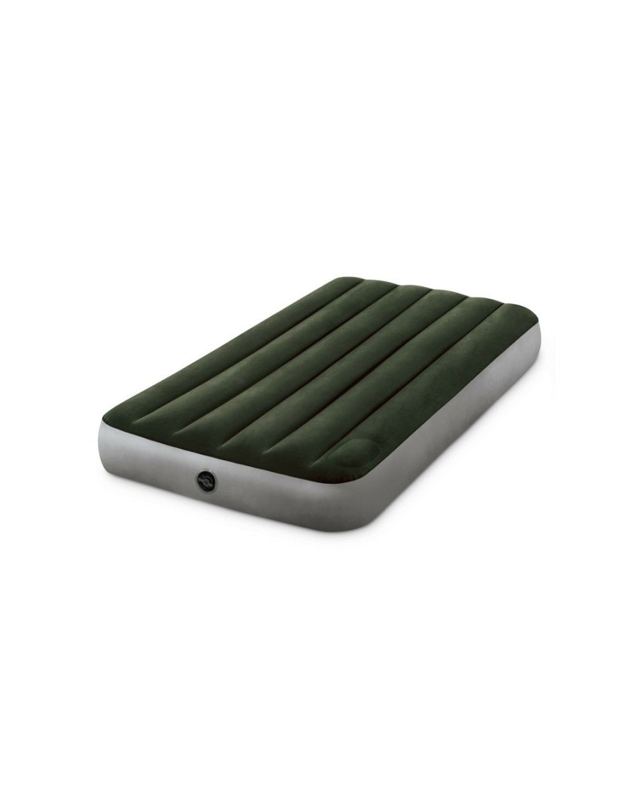 Air Mattresses INTEX | Dura-Beam® Standard Downy Air Mattress 10" Twin W/ Built-In Foot Pump