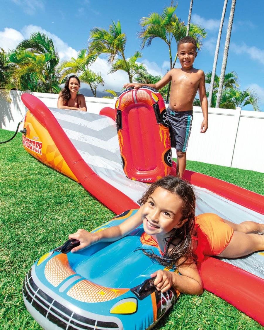 Floats & Toys INTEX | Racing Fun Inflatable Water Slide