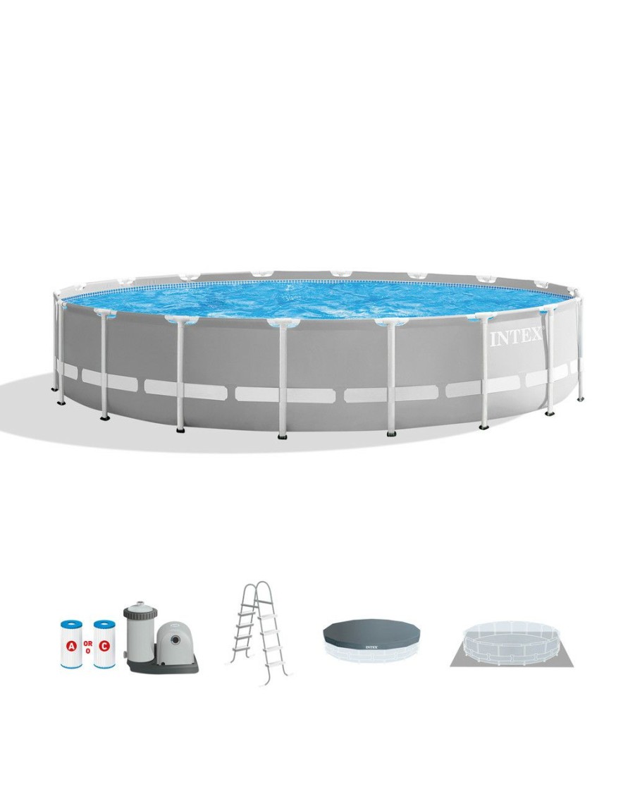 Above Ground Pools INTEX | Prism Frame™ 18' X 48" Above Ground Pool Set