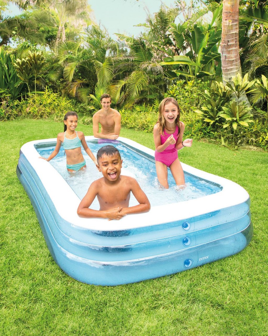 Above Ground Pools INTEX | Swim Center® Inflatable Family Pool - Light Blue