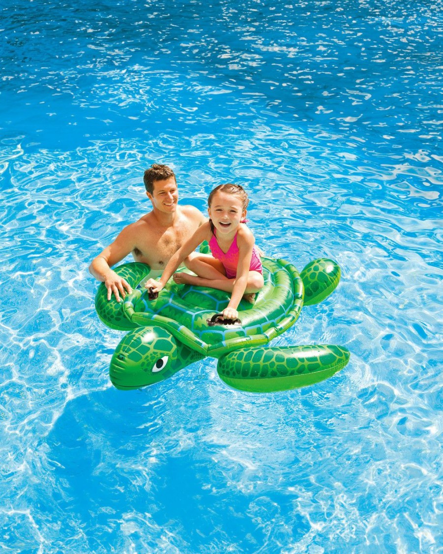 Floats & Toys INTEX | Lil' Sea Turtle Ride-On Inflatable Pool Float