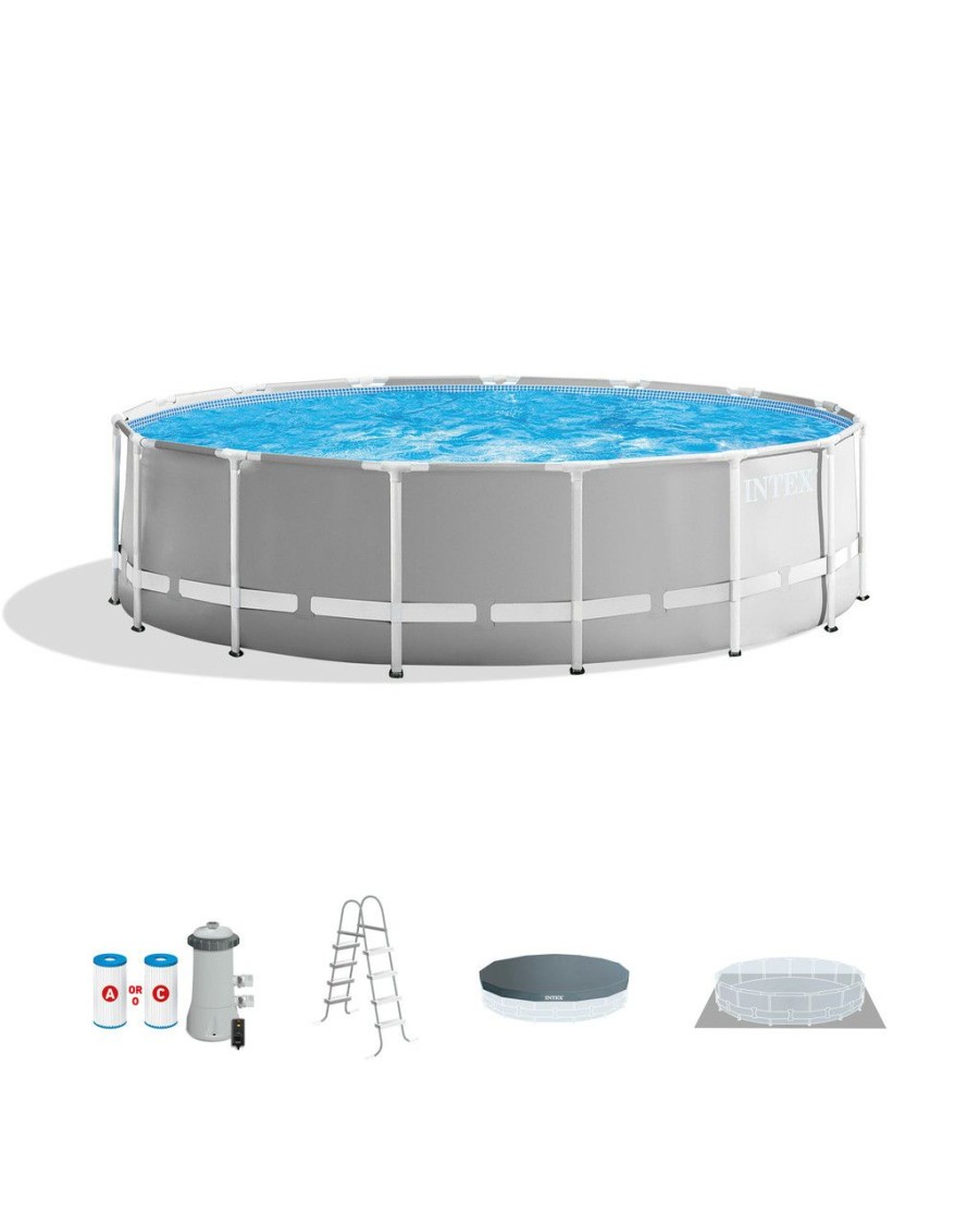 Above Ground Pools INTEX | Prism Frame™ 15' X 48" Above Ground Pool Set