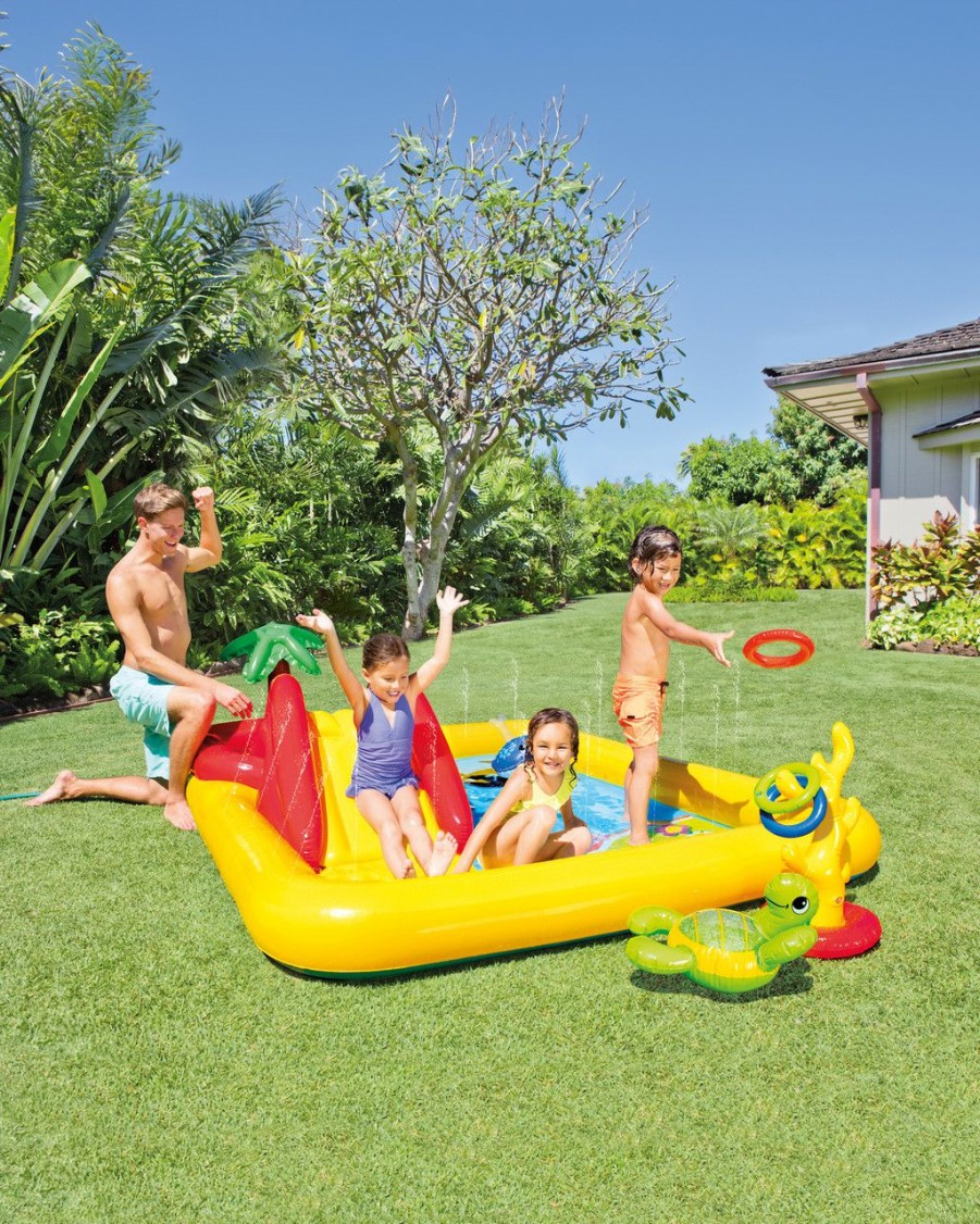 Floats & Toys INTEX | Ocean Inflatable Play Center W/ Slide