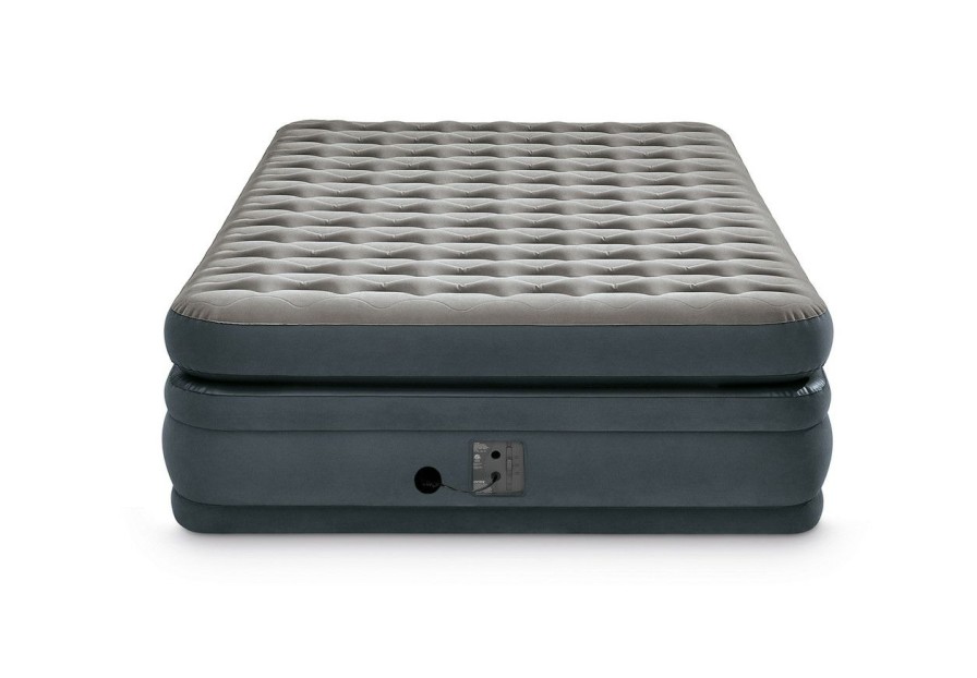 Air Mattresses INTEX | Dura-Beam® Deluxe Rising Comfort® Elevated Air Mattress 22" Queen W/ Built-In Electric Pump